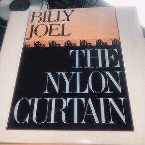 Original Press Billy Joel - The Nylon Curtain Vinyl Record / Allentown